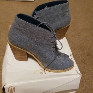 CALL IT SPRING Denim booties